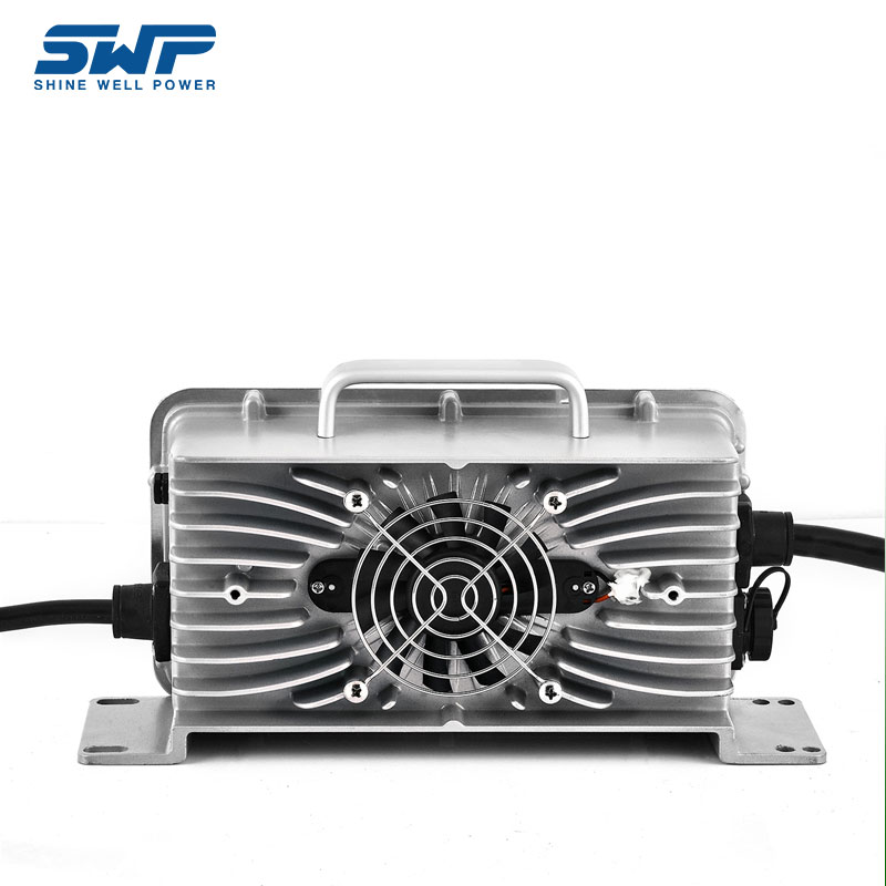 60V15A Forklift Lithium Battery Charger Output Current Smart Charger With Sturdy Aluminum Profile Usd In Golf Cart